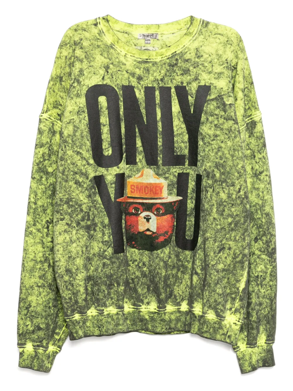Stain Shade sudadera con estampado gráfico | verde | Image 1