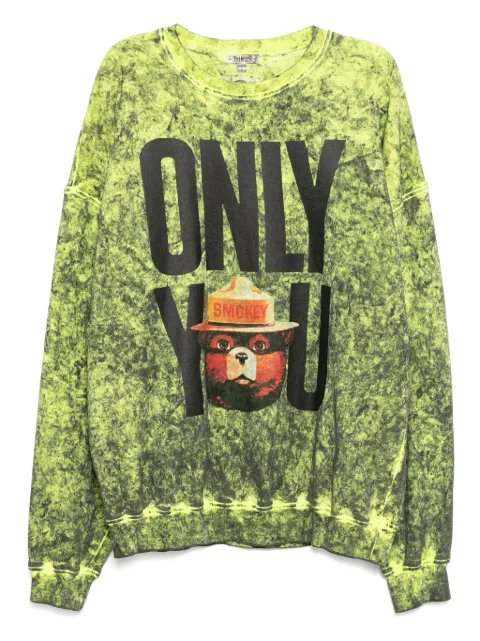 Stain Shade graphic-print sweatshirt