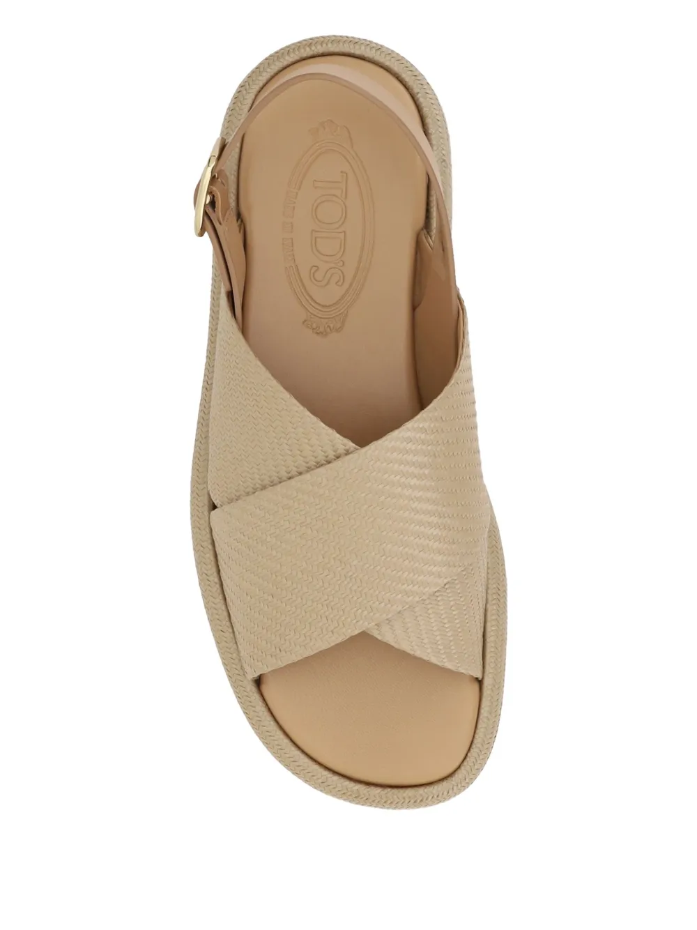 Tod's flat sandals Neutrals