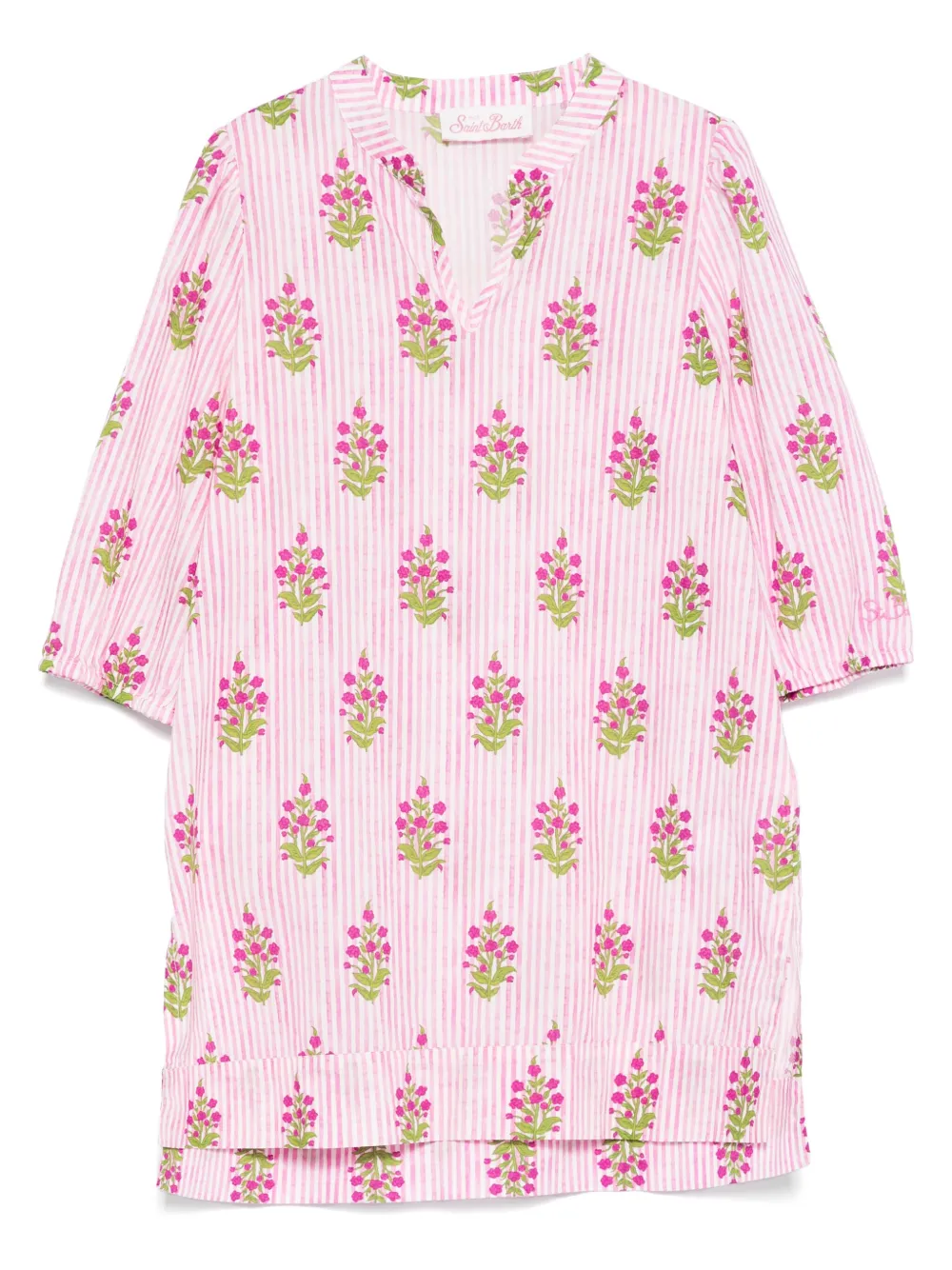 MC2 Saint Barth Kids Jumeira shirt Roze