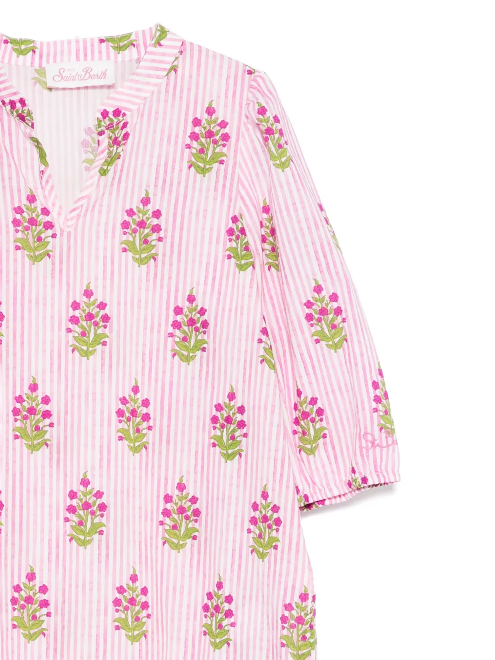 MC2 Saint Barth Kids Jumeira shirt Roze