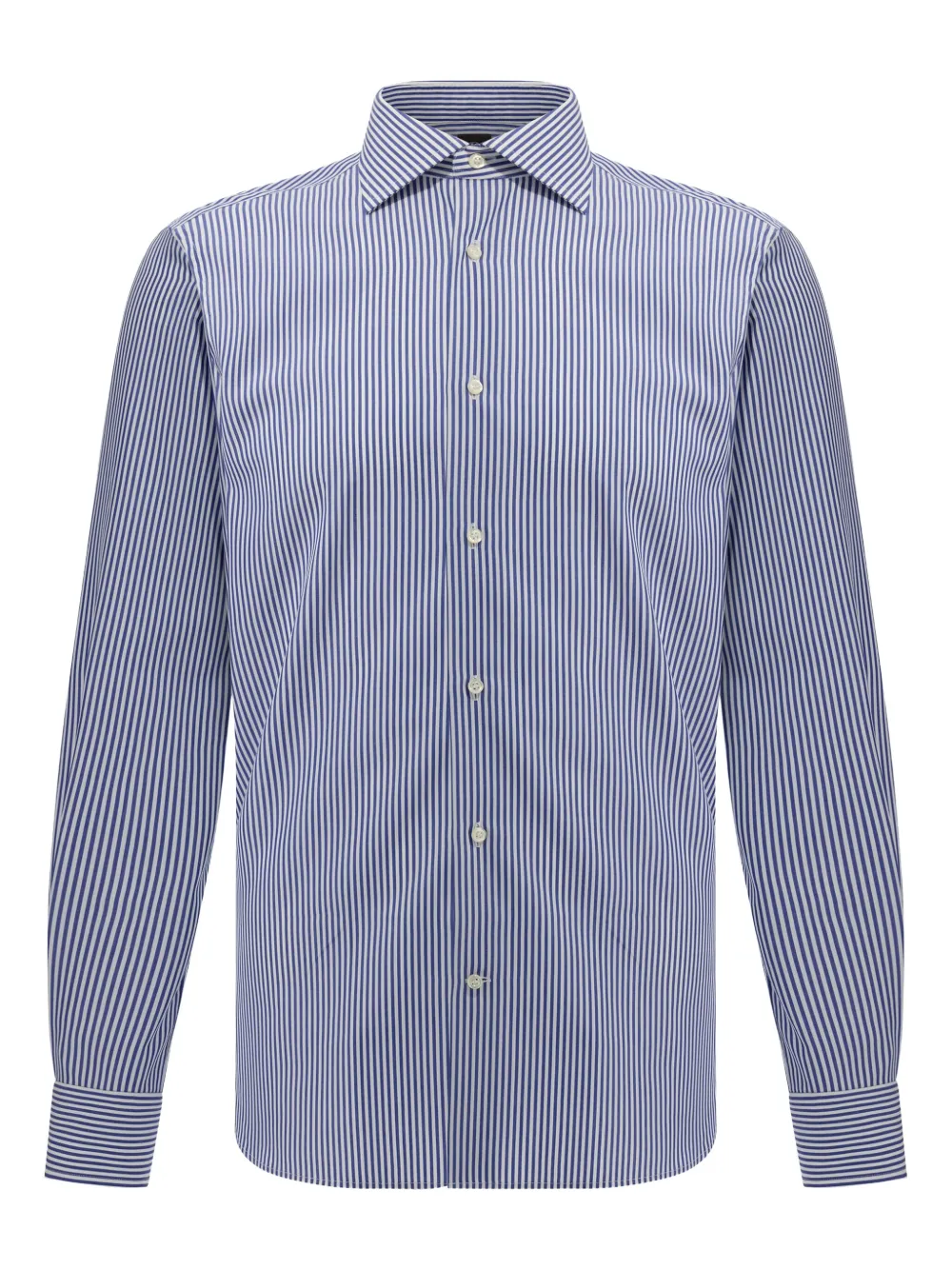 Boggi Milano コットン シャツ - ブルー Boggi Milano コットン シャツ - ブルー