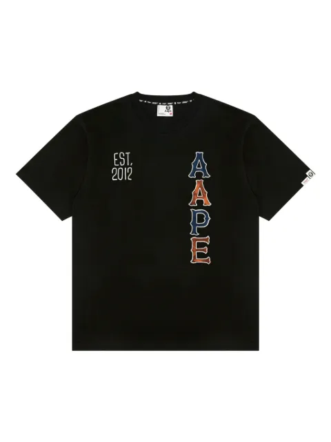 AAPE BY *A BATHING APE® playera con logo estampado