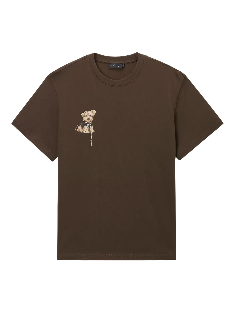 tout a coup playera de algodón | marrón | Image 1