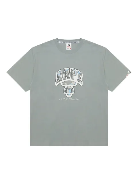 AAPE BY *A BATHING APE® playera con logo estampado