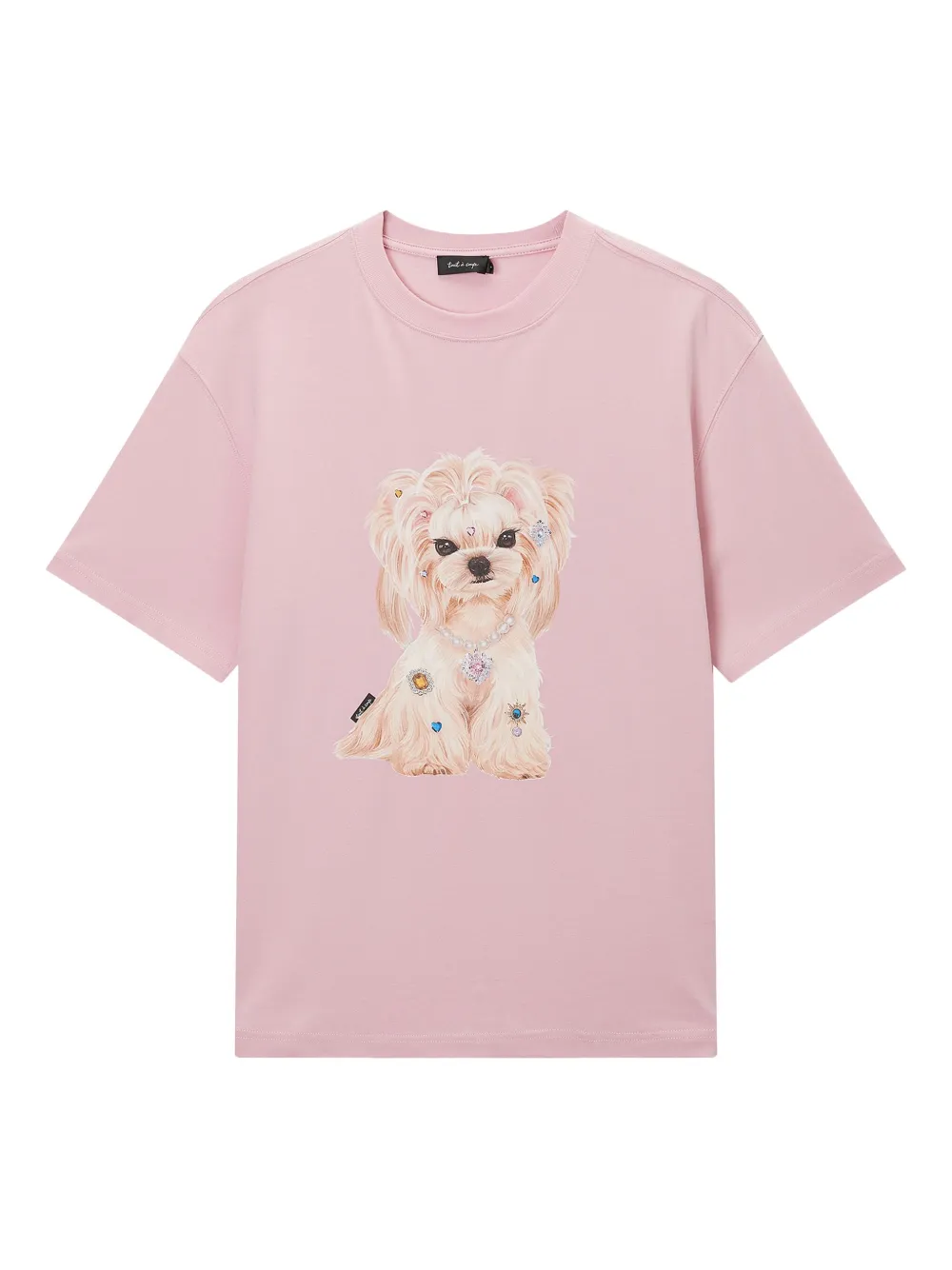 tout a coup playera de algodón | rosado | Image 1