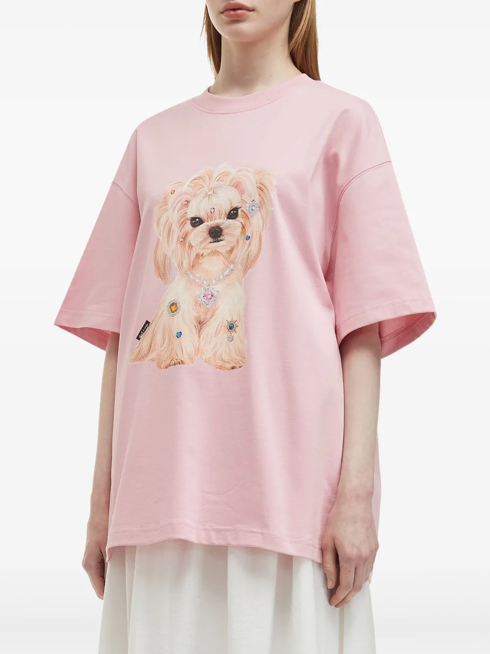 tout a coup Katoenen T-shirt Roze
