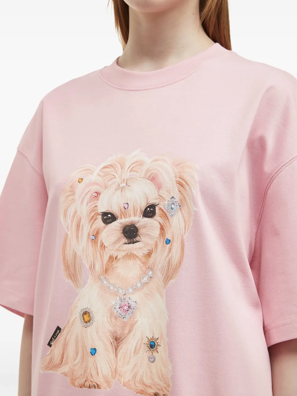 tout a coup Katoenen T-shirt Roze