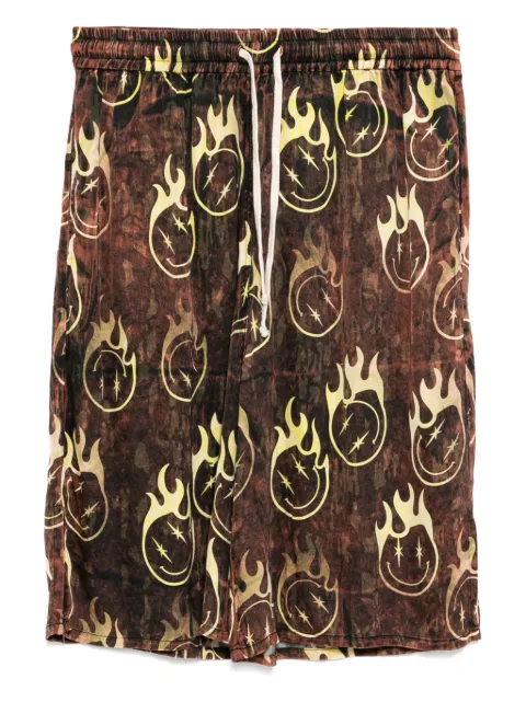 Stain Shade shorts con motivo