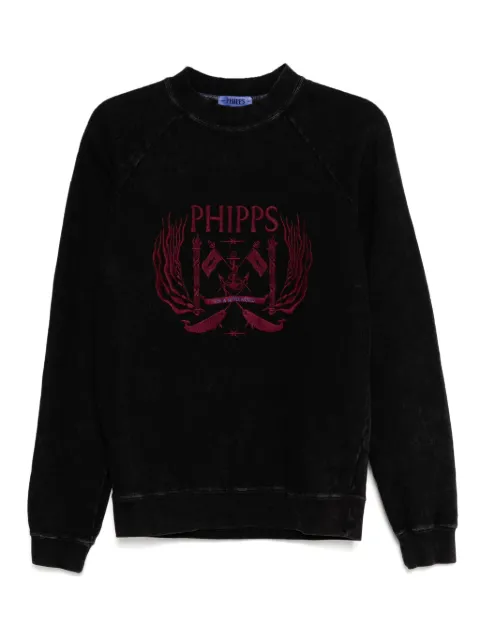 Stain Shade logo-embroidered sweatshirt
