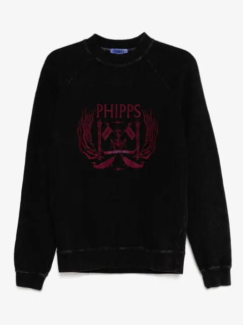 Stain Shade sudadera con logo bordado