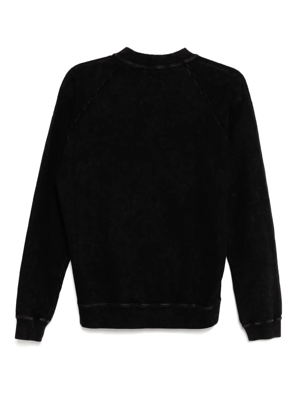 Stain Shade Sweater met geborduurd logo - Zwart