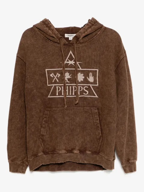Stain Shade hoodie bordada
