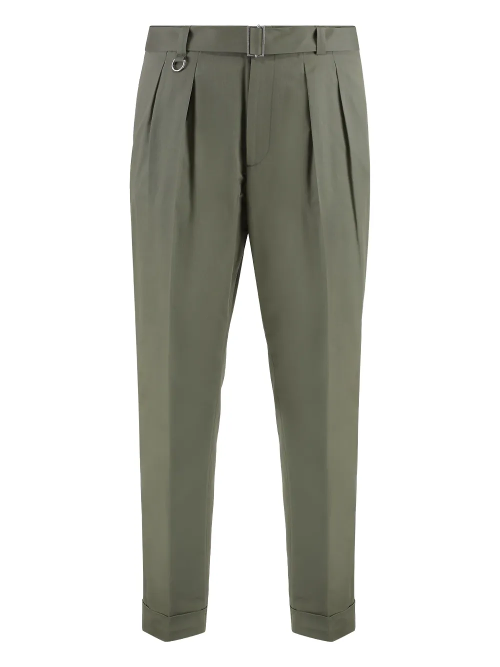 Paolo Pecora Calça de algodão misto | Verde | Image 1