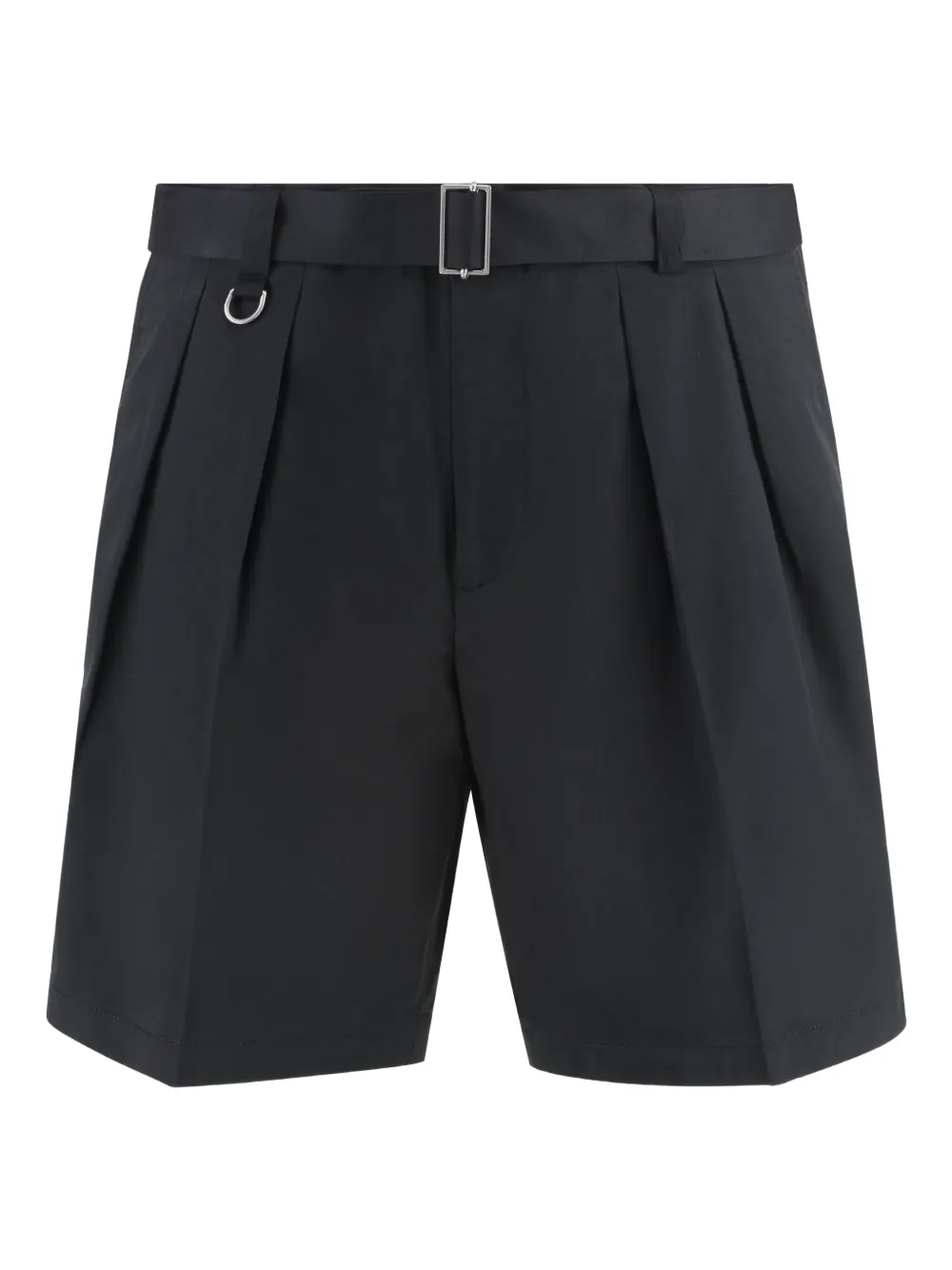 Paolo Pecora short en coton mélangés | noir | Image 1