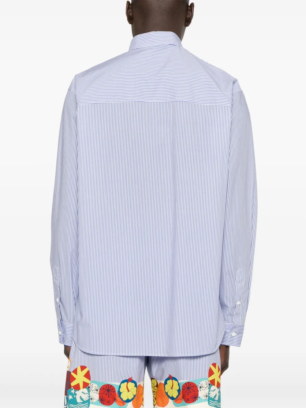 DSQUARED2 Gestreept overhemd Blauw