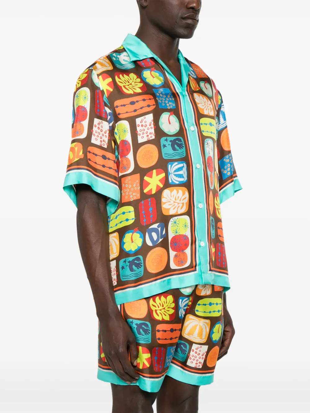 DSQUARED2 PRINTED SHIRT