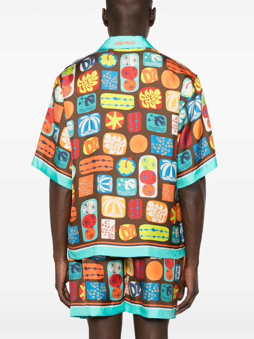 DSQUARED2 PRINTED SHIRT