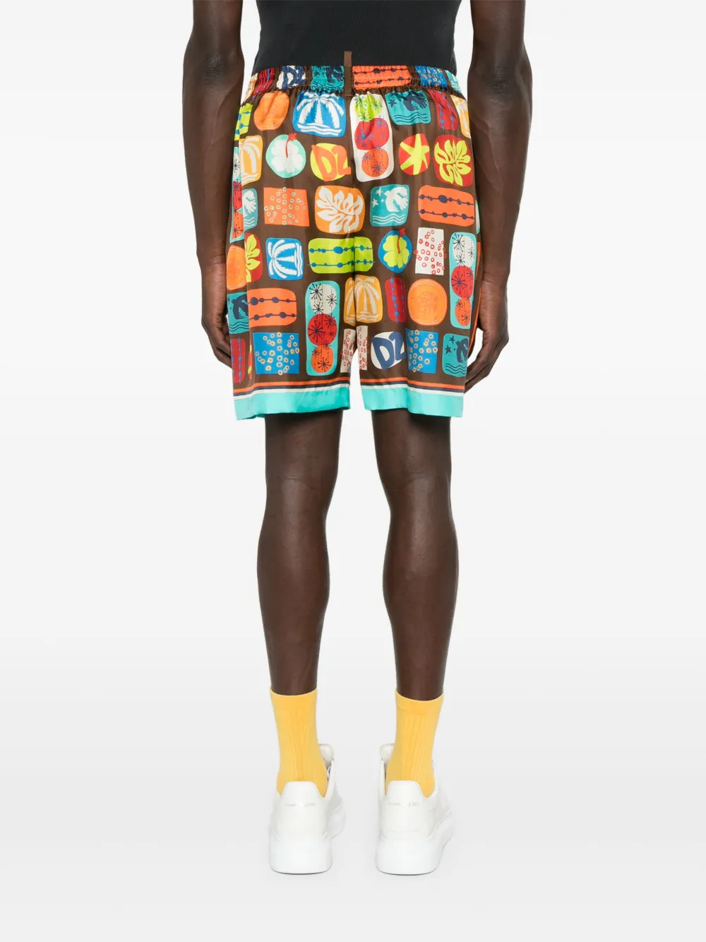 Dsquared2 Elastic Boxer Shorts In Blue