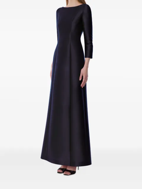 Alberta Ferretti boat-neck gown