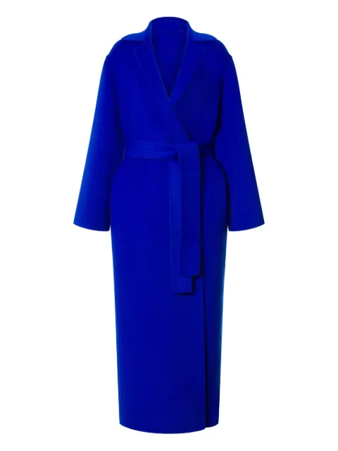 Alberta Ferretti belted wrap coat