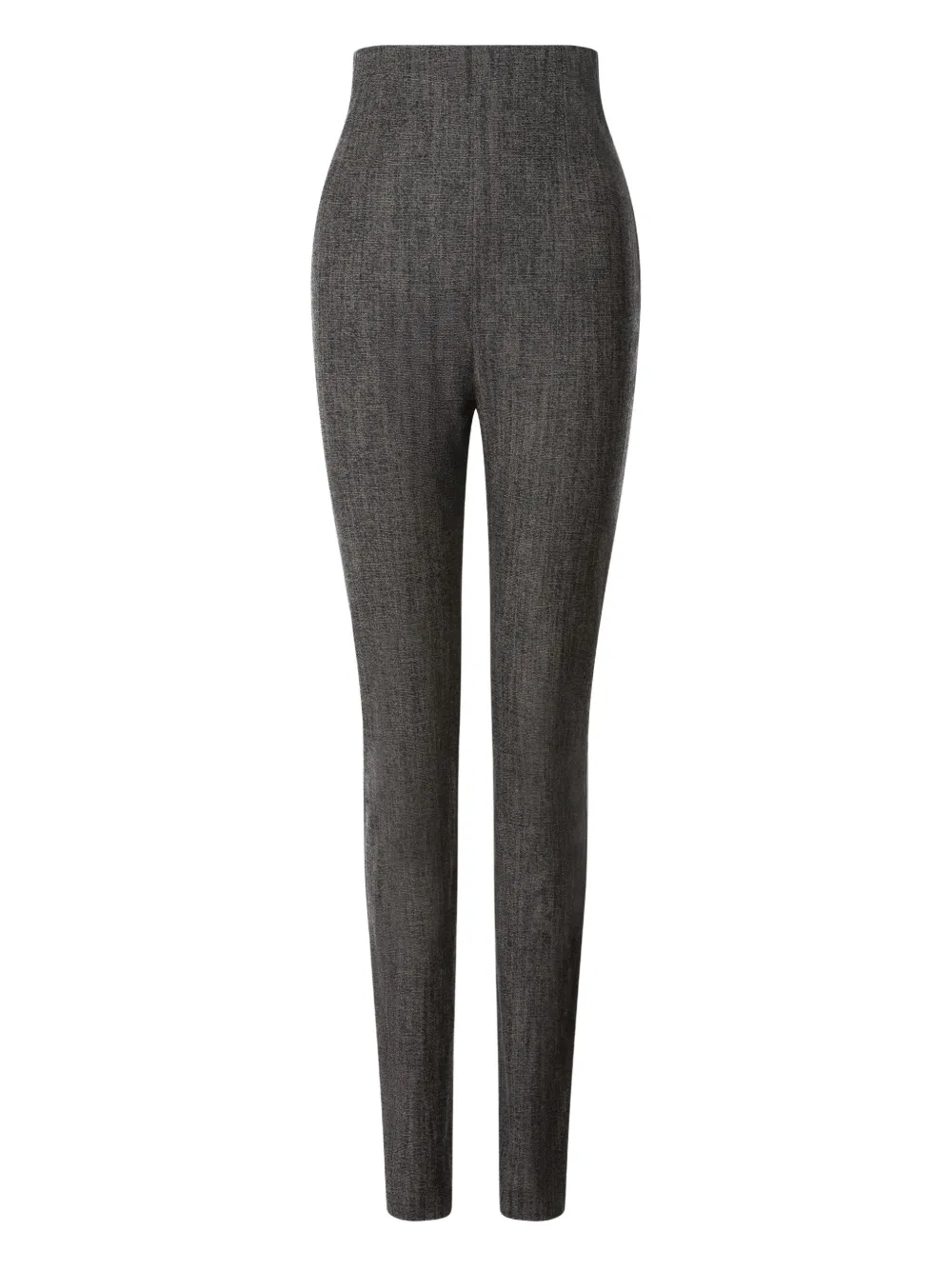 Alberta Ferretti Skinny Trousers In Black