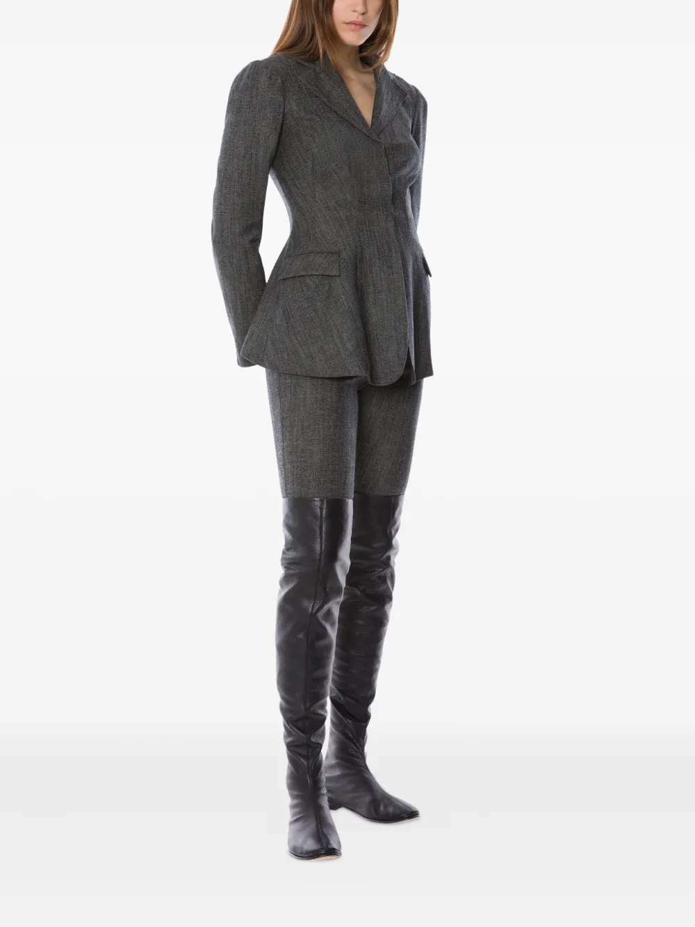 Alberta Ferretti Skinny broek - Zwart