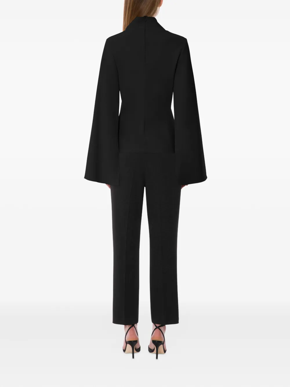Alberta Ferretti Pantalon Zwart