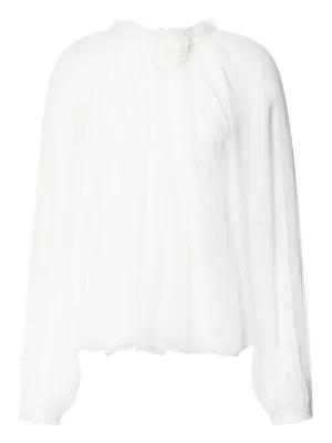 Alberta Ferretti シルク ブラウス | ブラック | FARFETCH JP