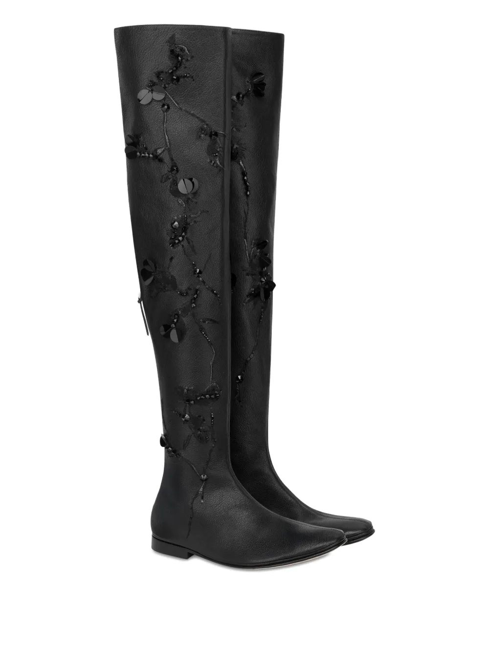Alberta Ferretti sequinned thigh-high boots | Over-The-Knee Boots | Image 2