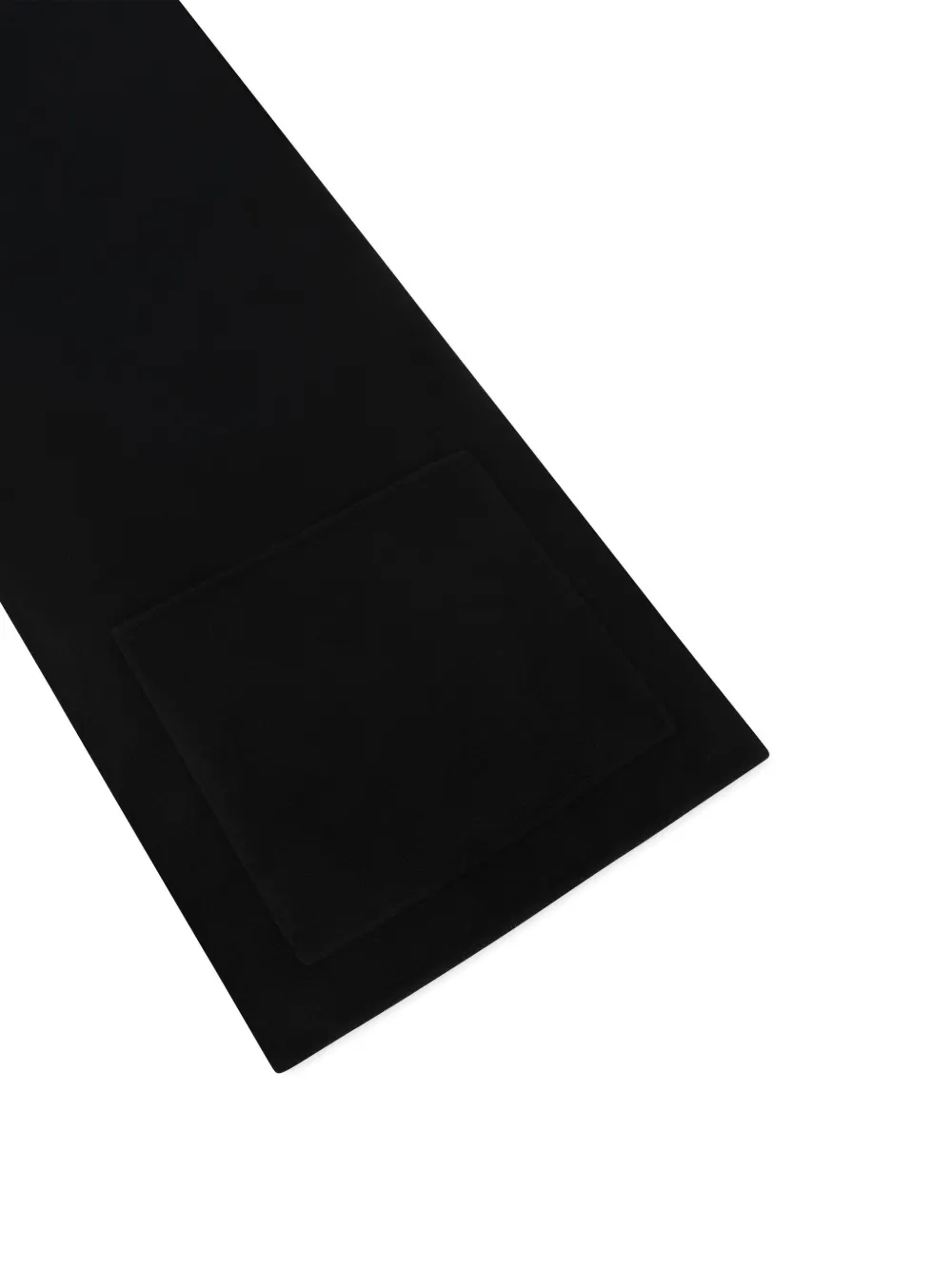 Alberta Ferretti Sjaal met twee zakken Zwart