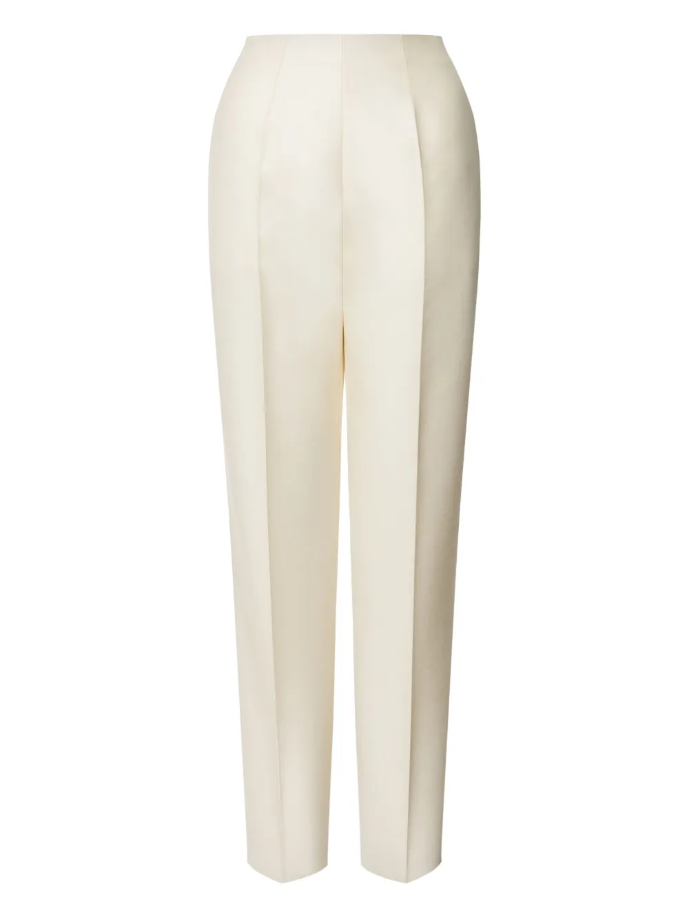Alberta Ferretti Pressed-crease Tailored Trousers In Neutral