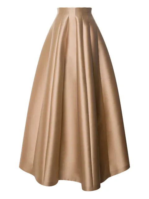 Alberta Ferretti vestido largo de satén