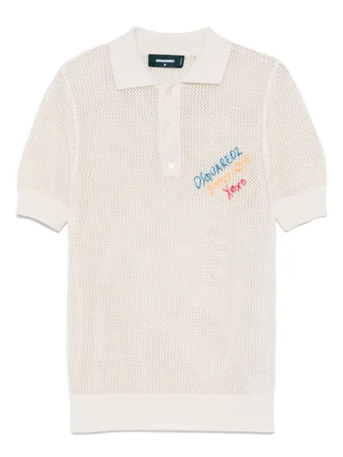 Polo en maille - DSQUARED2 - Modalova