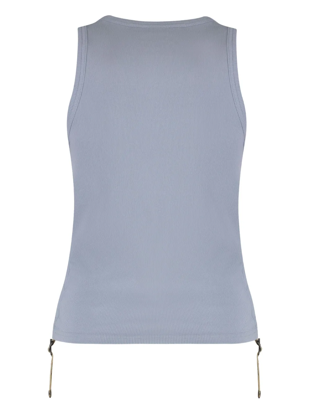 Burberry Geribbelde tanktop Grijs