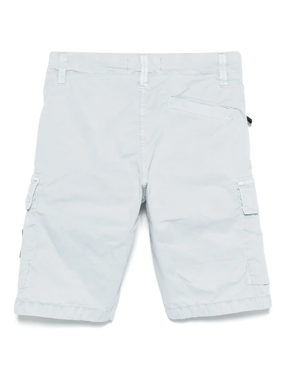 Stone Island Junior Compass-motif shorts | Girls Casual Shorts | Image 2