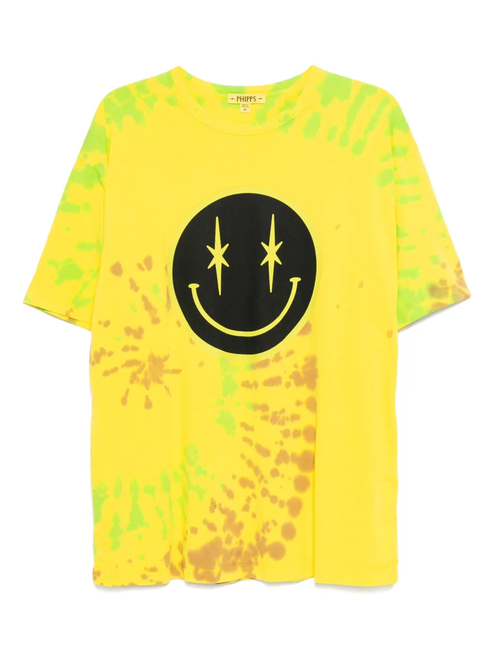 Stain Shade tie-dye T-shirt | Yellow | Image 1