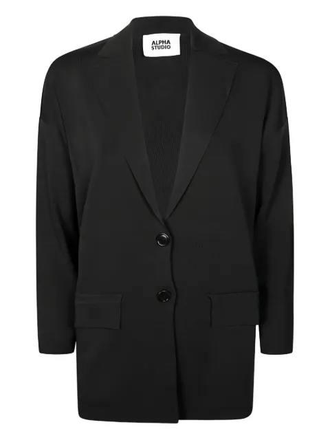 ALPHA STUDIO two-button pocket blazer