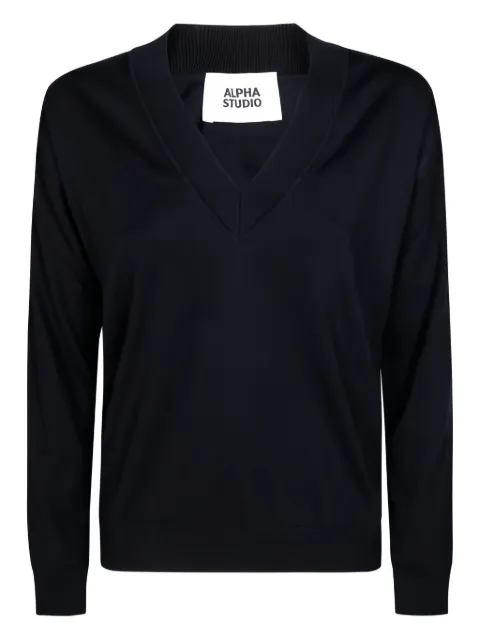 ALPHA STUDIO cotton jumper 
