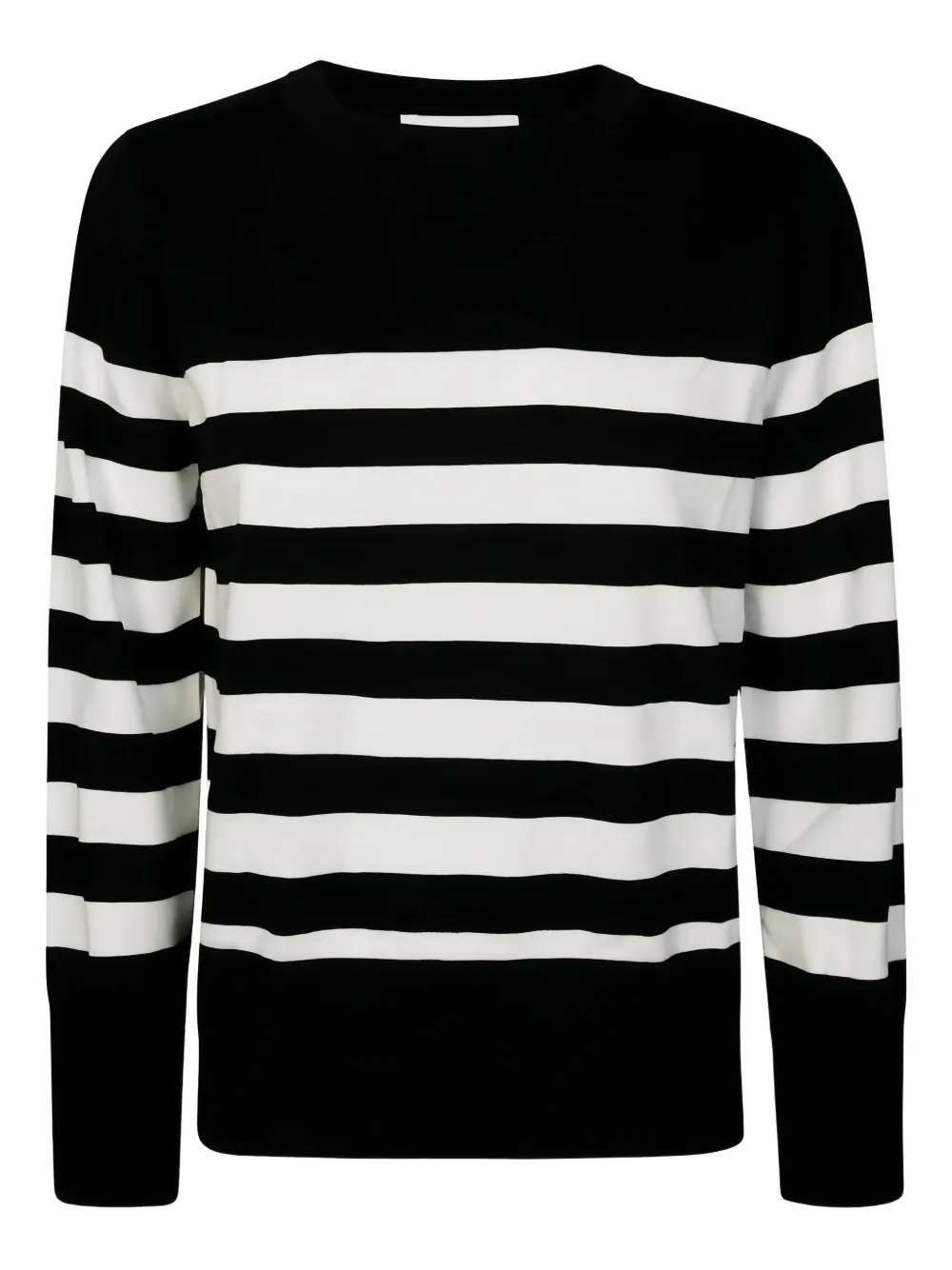ALPHA STUDIO striped jumper - ブルー ALPHA STUDIO striped jumper - ブルー