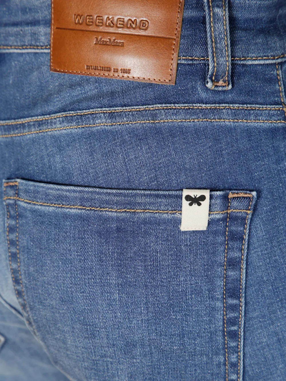 WEEKEND MAX MARA STRETCH-COTTON JEANS