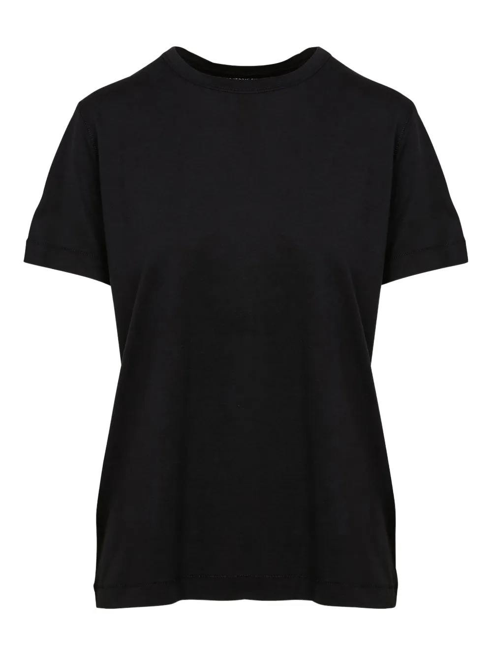 Majestic Filatures T-shirt met ronde hals Zwart