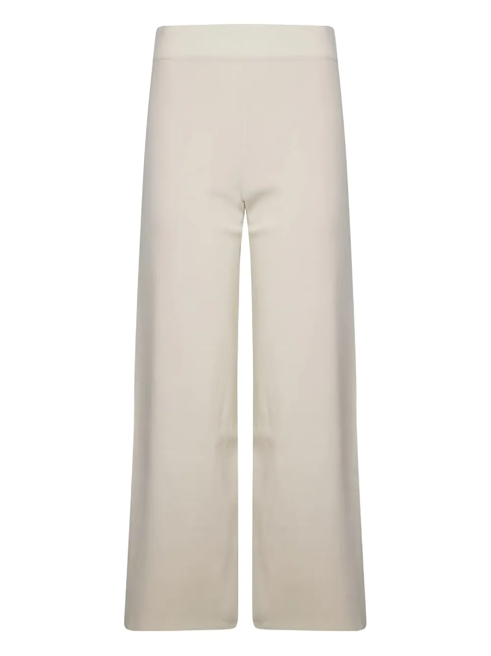 ALPHA STUDIO high-waist trousers - ニュートラル ALPHA STUDIO high-waist trousers - ニュートラル