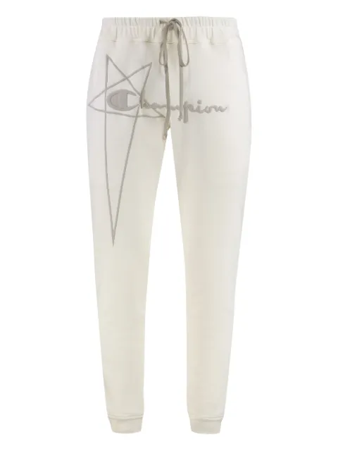 Rick Owens x Champion cotton track pants 