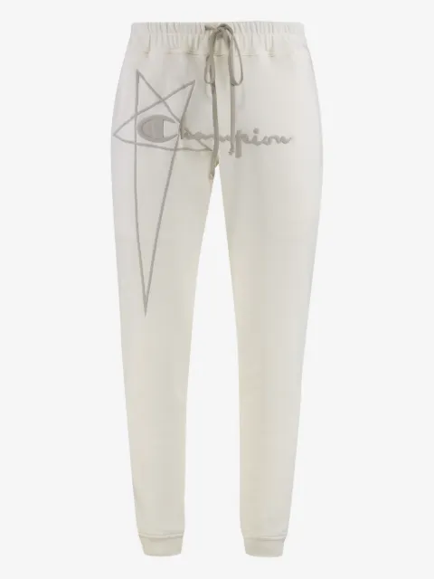 Rick Owens x Champion cotton track pants