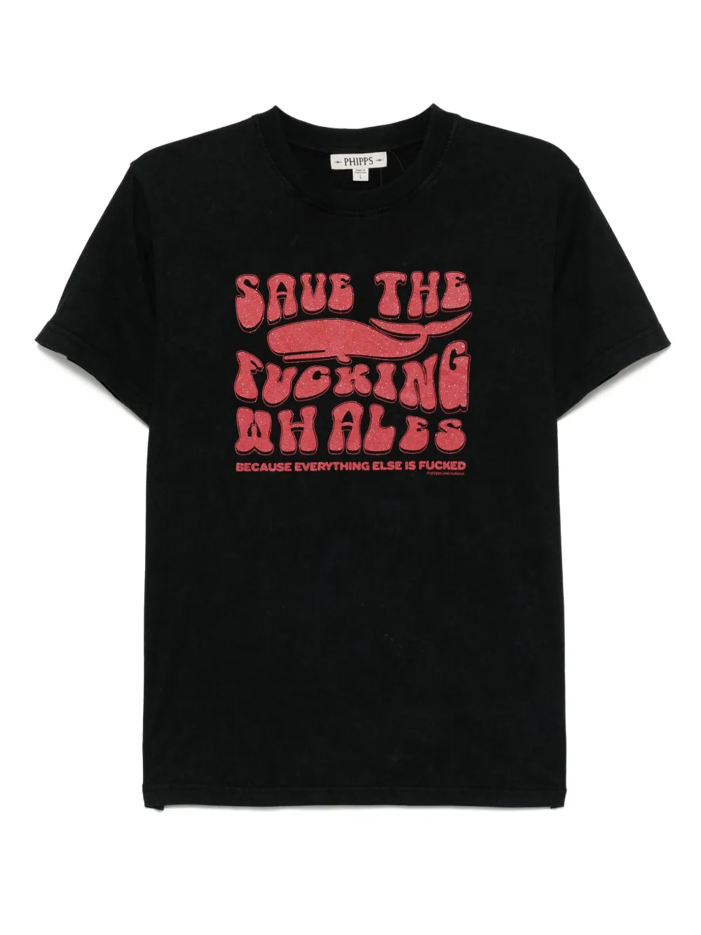 Stain Shade グラフィック Tシャツ | ブラック | Image 1
