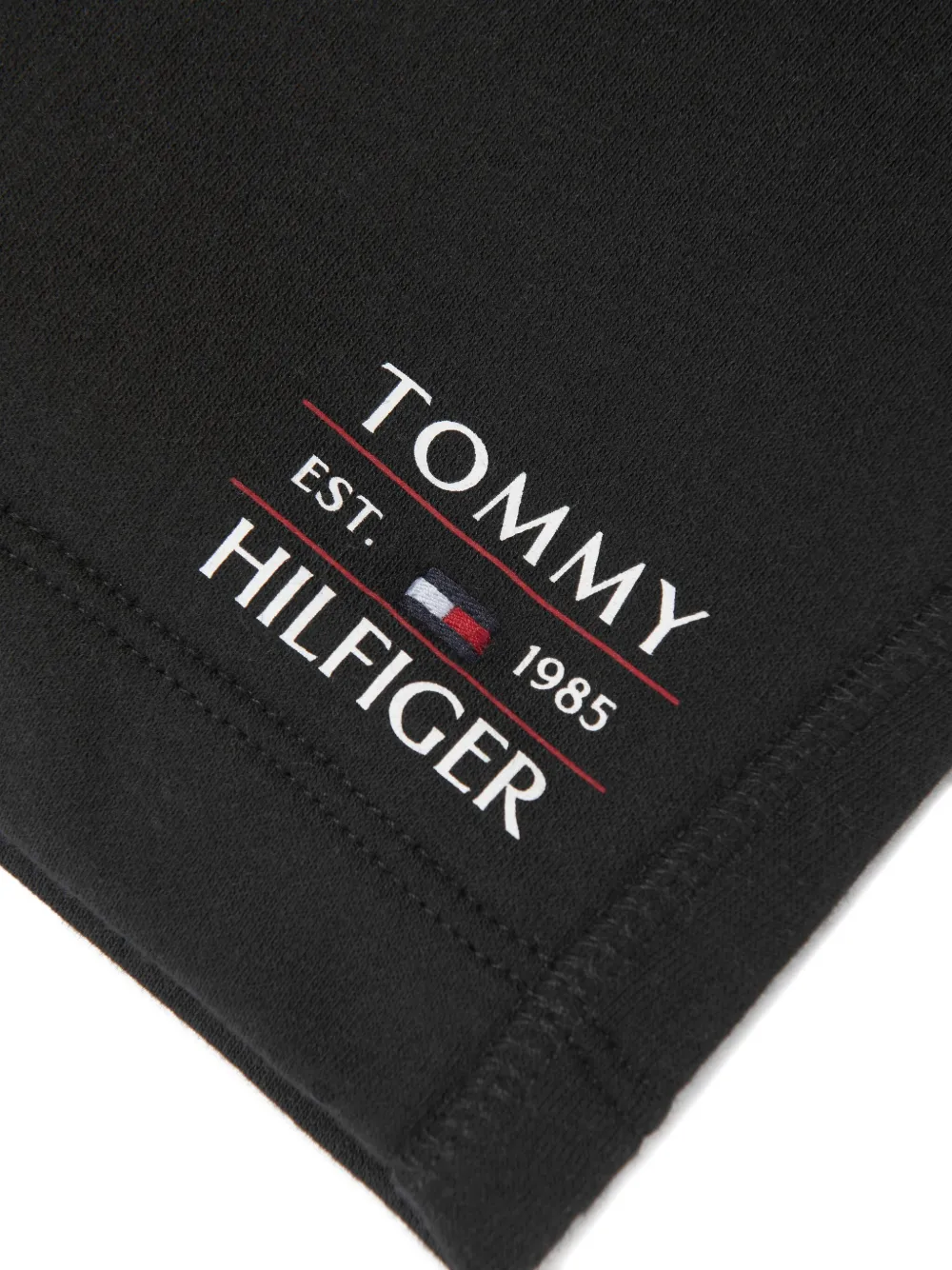 Tommy Hilfiger Junior Shorts met logoprint Zwart
