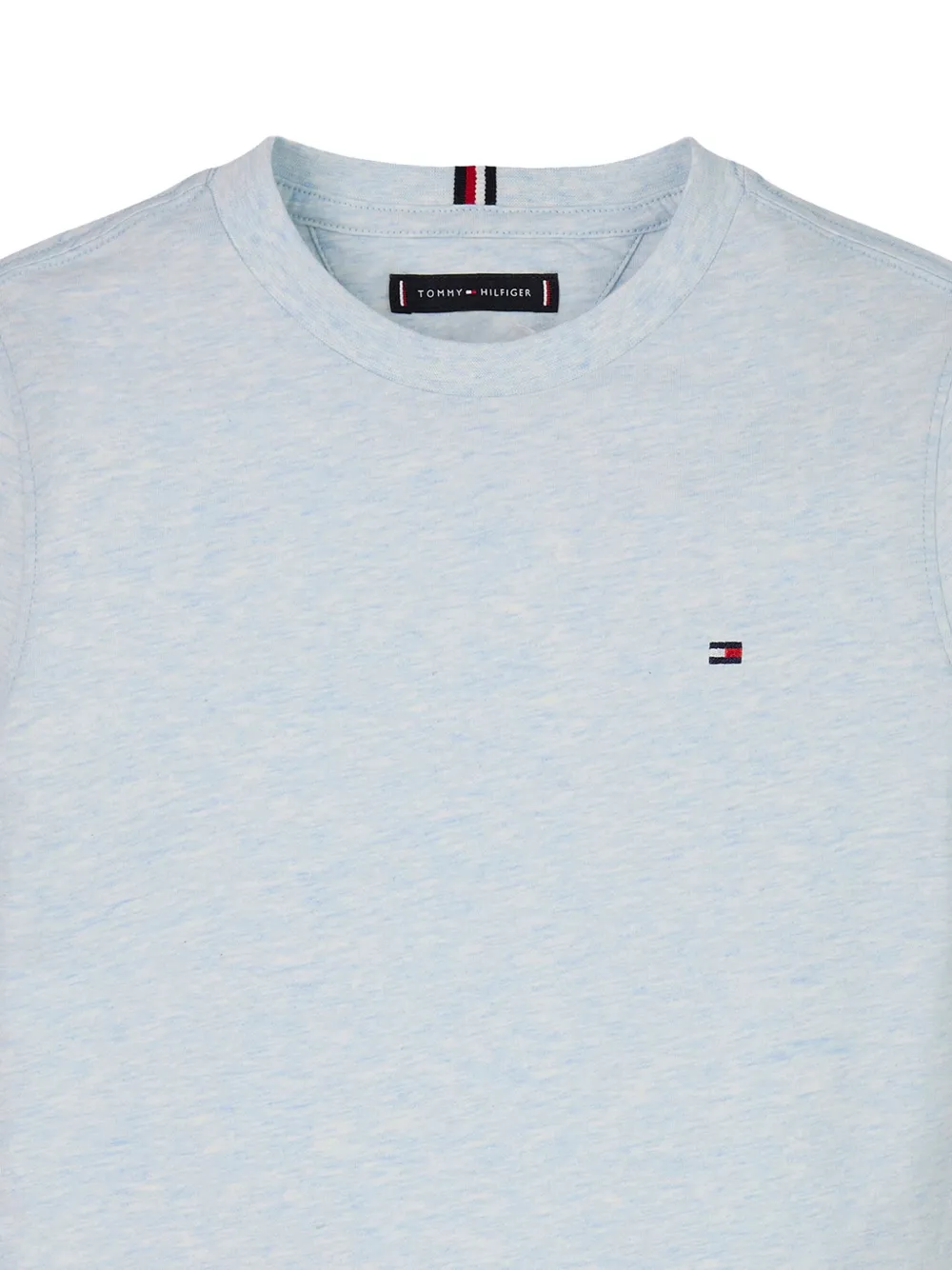 Tommy Hilfiger Junior T-shirt met geborduurd logo Blauw