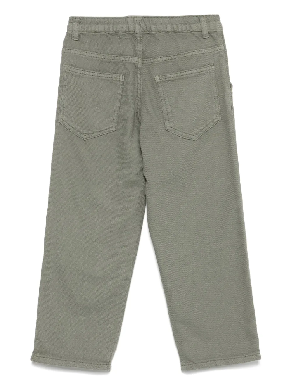Emporio Armani Kids Katoenen broek Groen