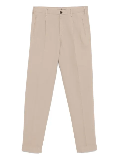 Incotex pleat-detailed trousers